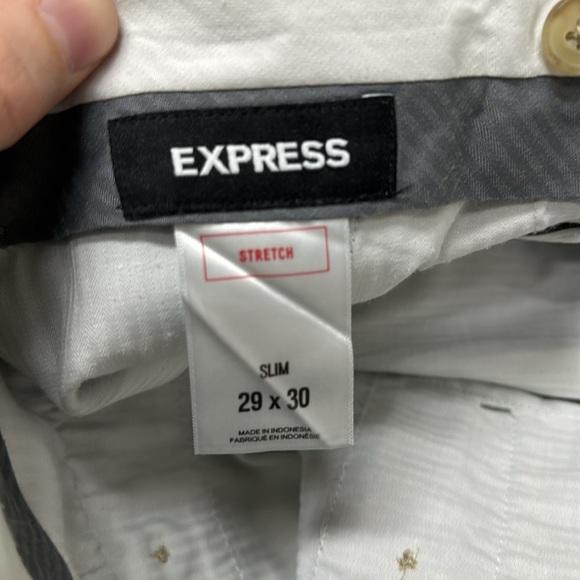 Express Dress Pants Stretch 29/30 Gray - Picture 5 of 5